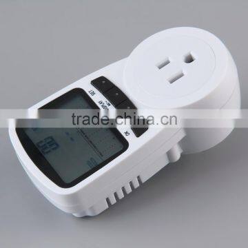 TS-1500 Electronic Energy Meter LCD Energy Monitor Plug-in Electricity Meter for US Plug Monitor photo-2