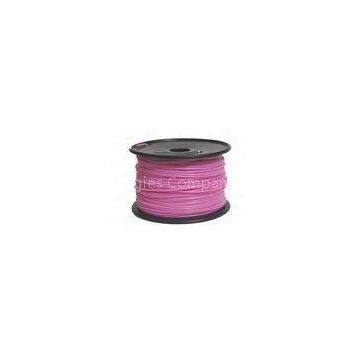 Automobile Rapid Prototyping 3mm ABS Filament Pink for 3D Printer , RoHs SGS