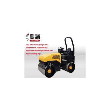 1T double drum full hydraulic vibratory road roller