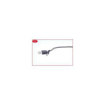 customized Micro to USB / 3.5MM Plug Retractable Charger Cable for AV