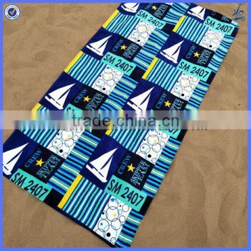 Super soft 100% cotton custom printed kids beach towels on sale