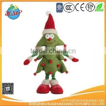 plush stuffed christmas tree mascot toy