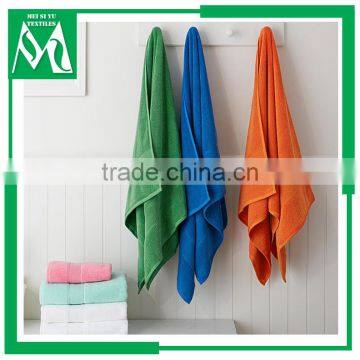 bath towel in 100% cotton material for home spa hotel