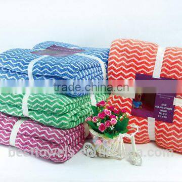 2016 new style soft high quality ripple blanket