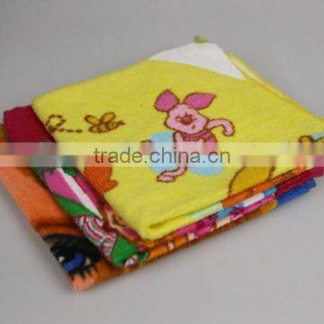 Cotton material promotional custom printed hand towels