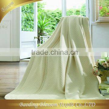 Organic Cotton Blanket Quilting Wedding Blanket HRM Filling Quilted Cover Blanket