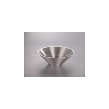 the stainless steel tableware