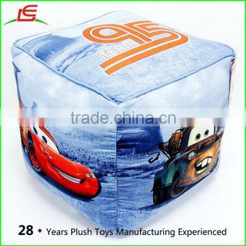 Novel 12 Inch Pixar Cars Tune Up Cube Cushion