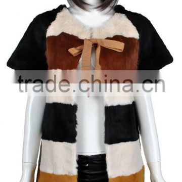 YR530 many colors sheared rabbit fur winter coat