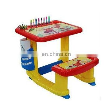 Plastic activity desk