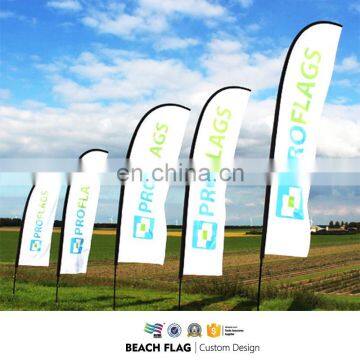 Hot selling customized durable printed feather flags