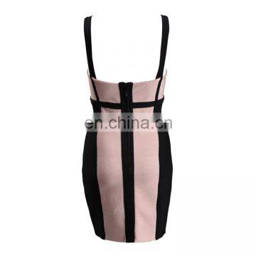 2014 Sexy Fitting Bandage Dress Spaghetti Strap Celebrity Kim Kardashian Dress photo-5