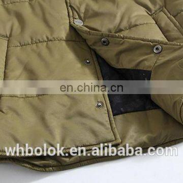 OEM Service Casual Style Winter Sportswear Polyester Padded Vest for Men photo-5