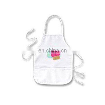 Embroidered Cotton Apron