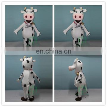 New design!!!HI CE wonderful customized cow mascot costume for hot sale,plush mascot costume for event