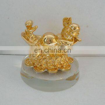 2013 New design Chinese God Figure with crystal base