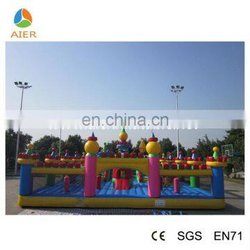 2016 good quality CE certificated inflatable bouncy play combo/luxury giant inflatable fun city