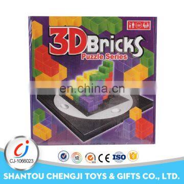 Hot sales educational diy toys funny 3d puzzle model