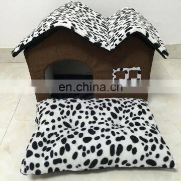 Brown coffee Protable Pet Cat Dog Bed Mat Nest for Small Alimals