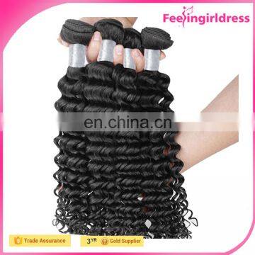 Factory Price Body Wave Human Hair Three Tone 100% Human Hair Weft Curly 6A