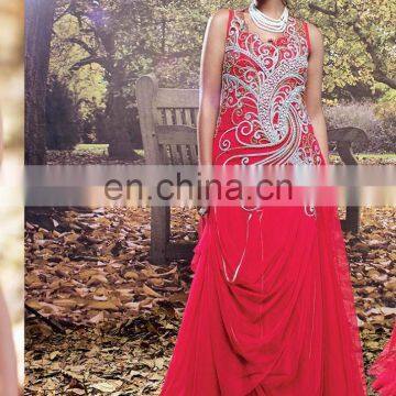 Ladies Red Color Gown | Gown