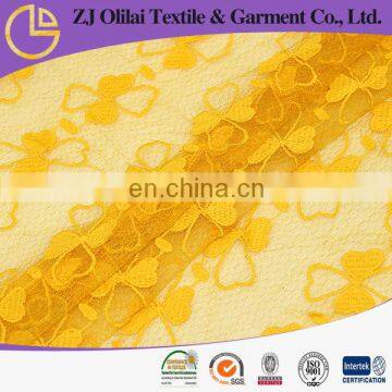 2017 New Flower Tulle Embroidered Fabric With Wedding Clothing Lace photo-5