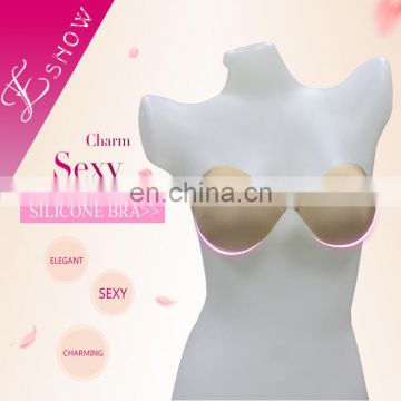 ES6621 China wholesale Fashion and Sexy Adhesive Push up Invisible Bra for Girls