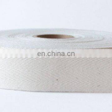 Cotton Twill Herringbone Webbing Ribbon Tape for Garment photo-2