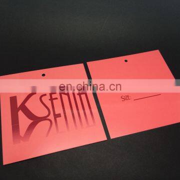 Cardstock Swing Tag, Garment Hang Tags photo-5