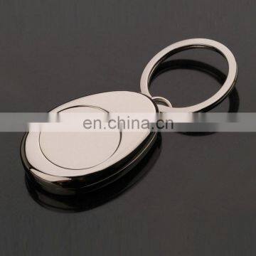 souvenir nice promotional key chain coin holder, Coin For Shopping Cart Keychain