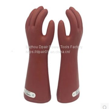 Insulation Rubber Hand Gloves Electrical factory direct sale