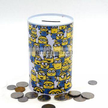 Empty Money Coin Metal Tin Box/custom Printed Money Tin photo-2