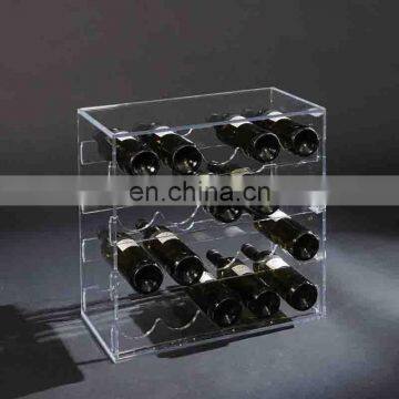 Commecial Modern Design Acrylic Wine Rack Display,wine Display Cabinet for Storage photo-3