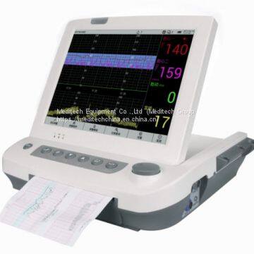 Монитор крупного экрана для наблюдения за плодом Meditech с ультразвуковым датчиком высокой чувствительности