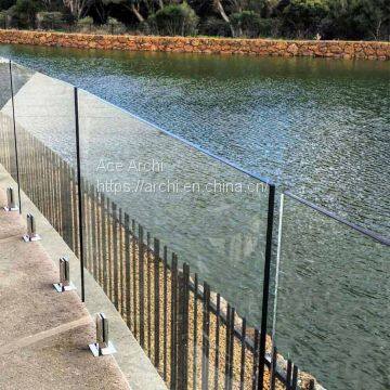 Factory Price Swimming Pool Fence SS304 SS316 Glass Spigot
