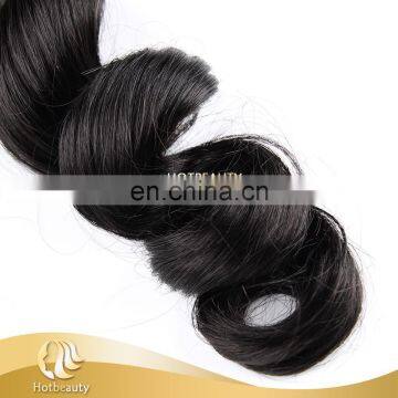 Fabwigs 7A Wholesale Price Hot Sale Fast Delivery Loose Wave Natural Color Peruvian Human Hair Sew In Weave photo-6