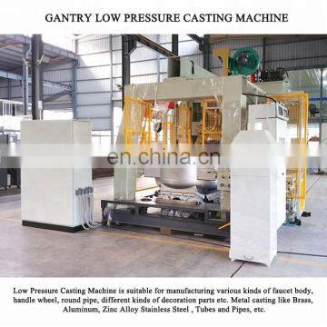Low Pressure Automatic Die Casting Manufacturing Pipe Fittings Brass Zinc Alloy Die Casting Machine photo-5