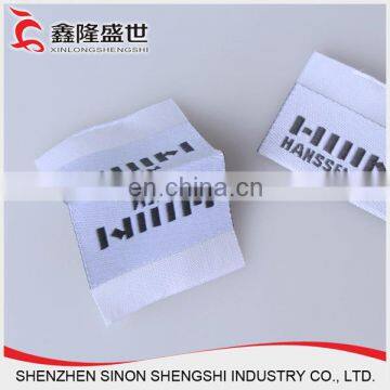 Customized handmade roll woven label cloth label custom logo printed clothing tags