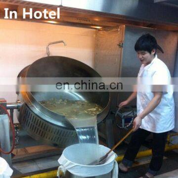 Commercial Electric Cooking Pot Cooking Kettle/industrial Steam Pressure Kettle/jacketed Cooker photo-6
