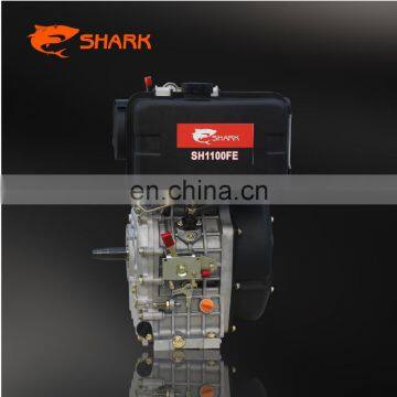 SHARK SH1100FE 15HP 9HP engine Air Cooled Single Cylinder small  Agricultural use Diesel Engine generator