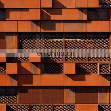 Facade Corten, High Quality Corten Steel Cladding Price m2 photo-7