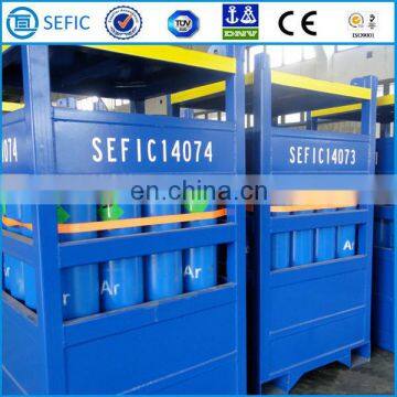 2015 Newest Low Price High Pressure Seamless Steel Oxygen, Nitrogen, Argon Gas Cylinder DNV Offshore Container photo-4