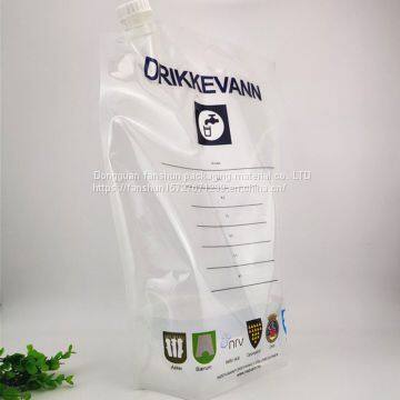 Portable Folding Transparent 10L Liquid Water Storage Bag Sports Outdoor Drinking Water Milk Suction Bag Independent Suction Bag