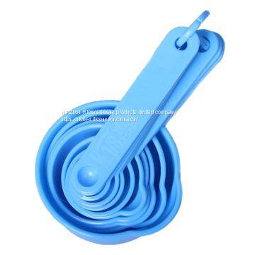 11pcs/set Creative Measuring Spoon Home Useful Baking Cooking Kitchen Tools Measuring Spoon Silicone Measuring Ladle Scale photo-3