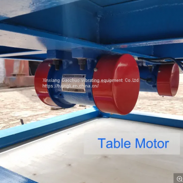 Stress Relief Precast Construction Vibrating Table