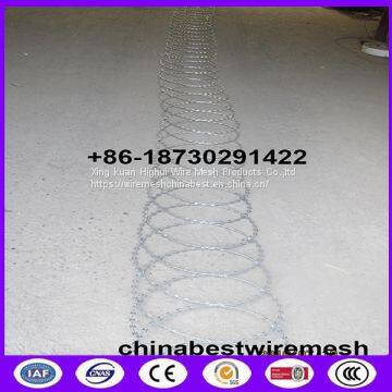 450mm Coil Diameter BTO-22 Razor Wire Flat Wrap Coils On Fence Top photo-5