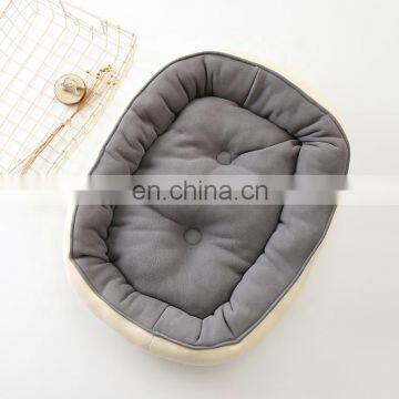 Luxury Pet Bed Soft Fabric Dog Bed Washable Warm Pet Sofa Eco-Friendly Bed for Dog & Cat photo-2