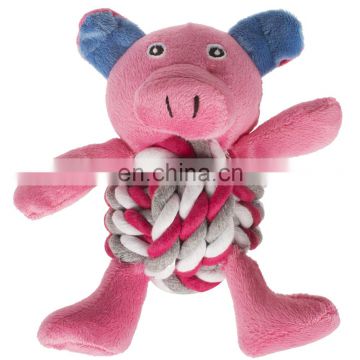 India Oem Unique Cute Stuffed Floppy Custom Wholesale Soft Squeaky Pet Squeaky Dog Plush Toy