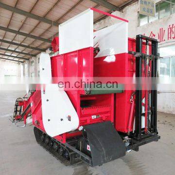Agricultural Equipment 2 Rows Crawler Rubber Track Peanut Harvester For Sale photo-5