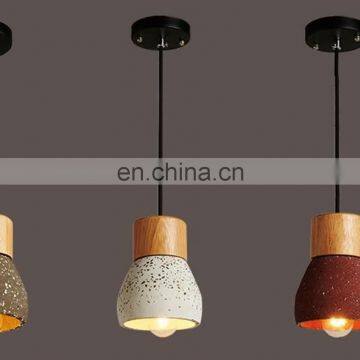 Modern creative art led stone pendant light